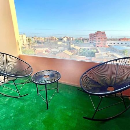 Cozy&Elegant Apartment/Pool/City Center/Gueliz Marrakesh Exteriör bild